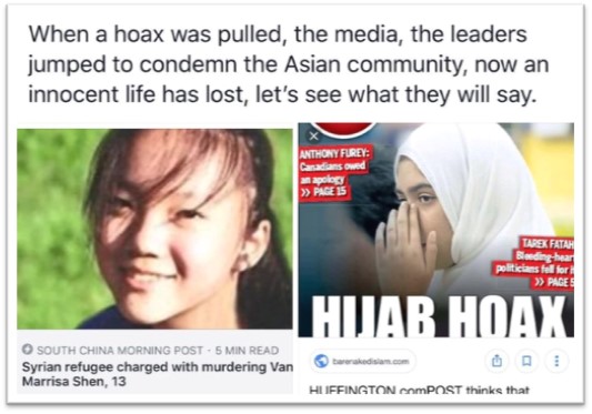 Hijab Hoax While Trudeau is Silent