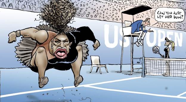 Serena Williams Tantrum