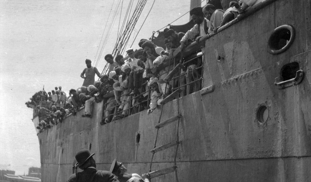 Huge Invading Ship, the Komagata Maru