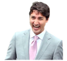 Justin Trudeau laughs at how easy Canadians are to control.