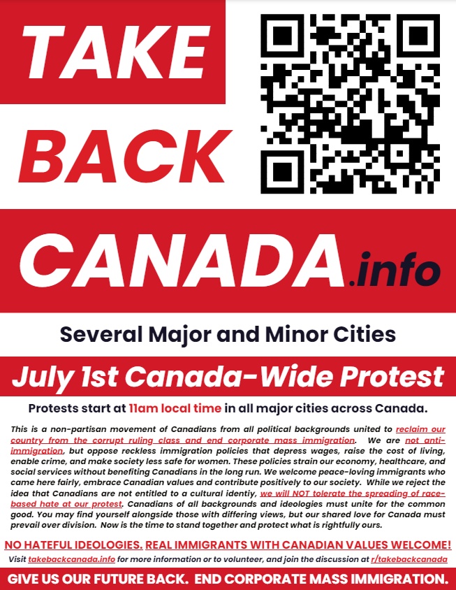 July 1st Canada-Wide Protest